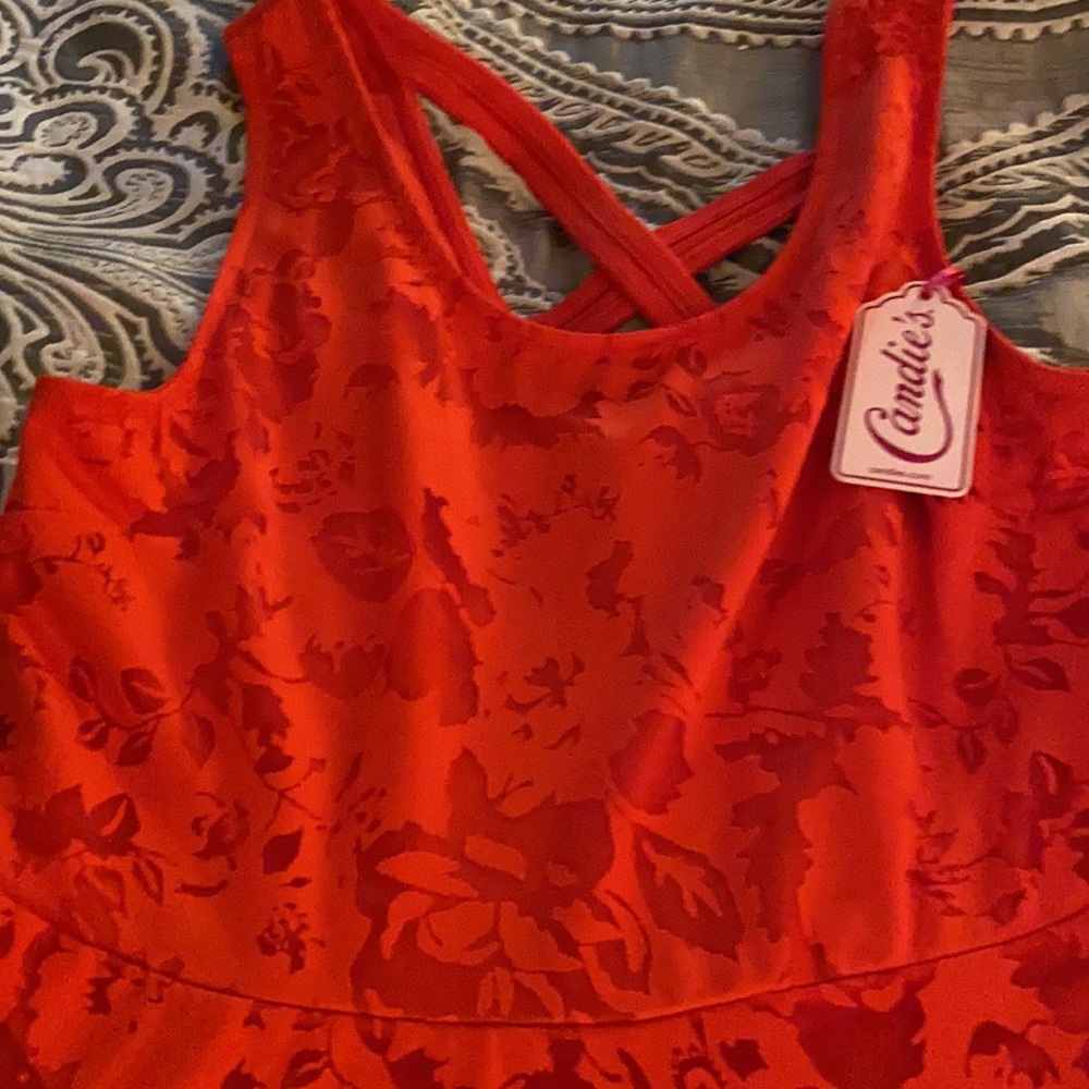 CANDIES RED DRESS - Picture 6 of 6